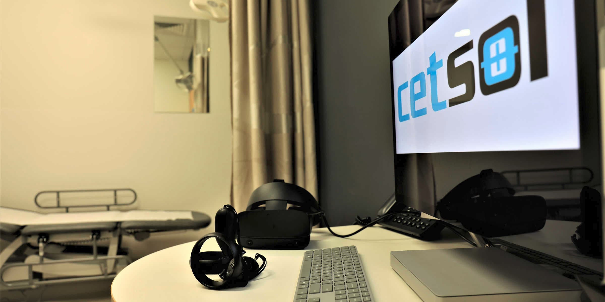 CETSOL clinic VR room